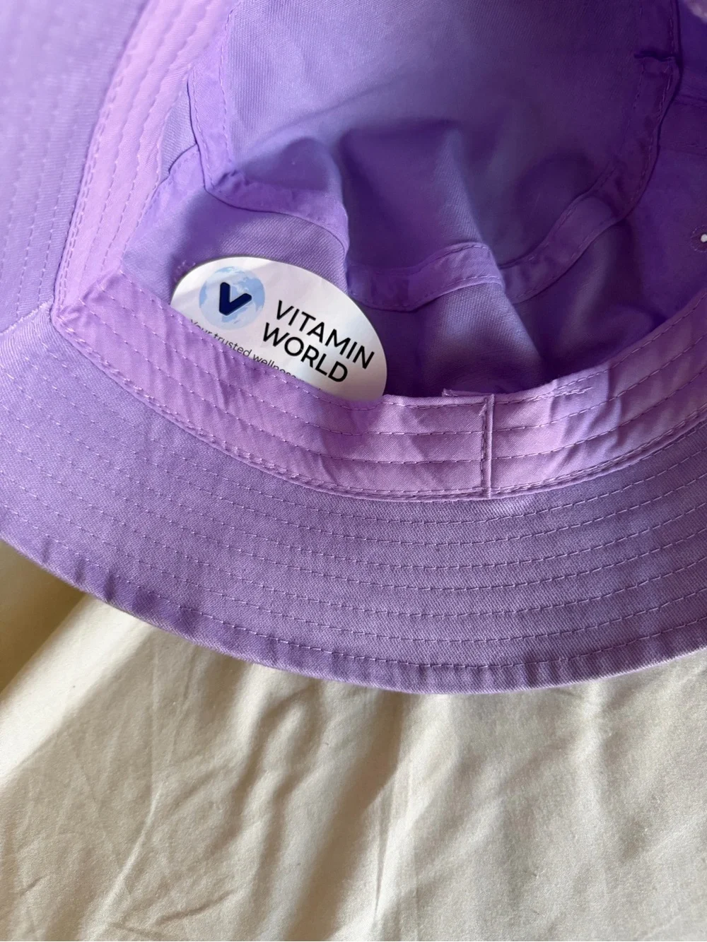 Purple Bucket Hat with 